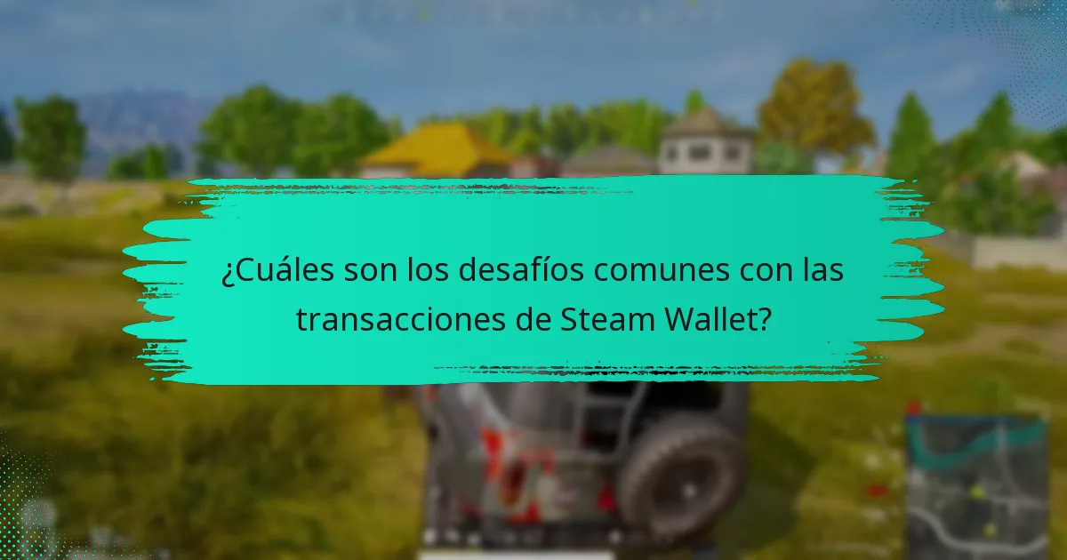 ¿Qué alternativas existen para gestionar las transacciones de Steam Wallet?