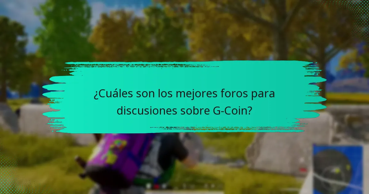 ¿Qué grupos de redes sociales se enfocan en G-Coin?