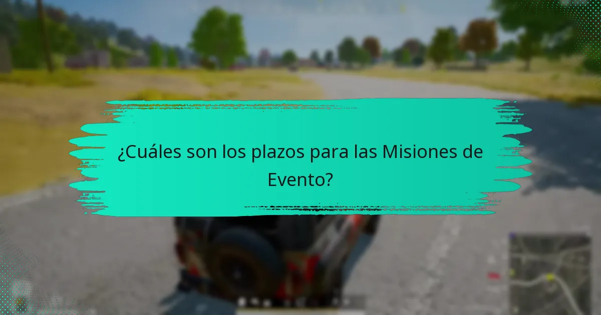 ¿Qué recompensas puedo ganar en las Misiones de Evento?
