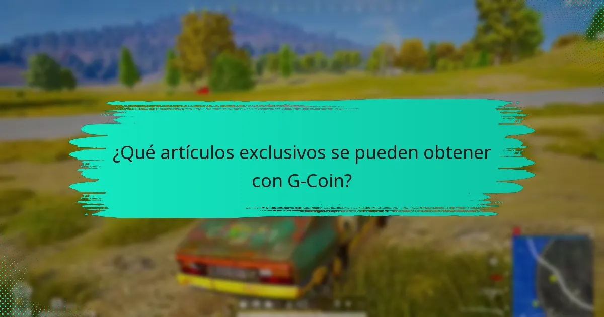 ¿Qué recompensas se pueden canjear con G-Coin?